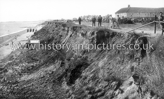 Kings Cliff Hotel and Cliffs, Holland on Sea, Essex. c.1940's
